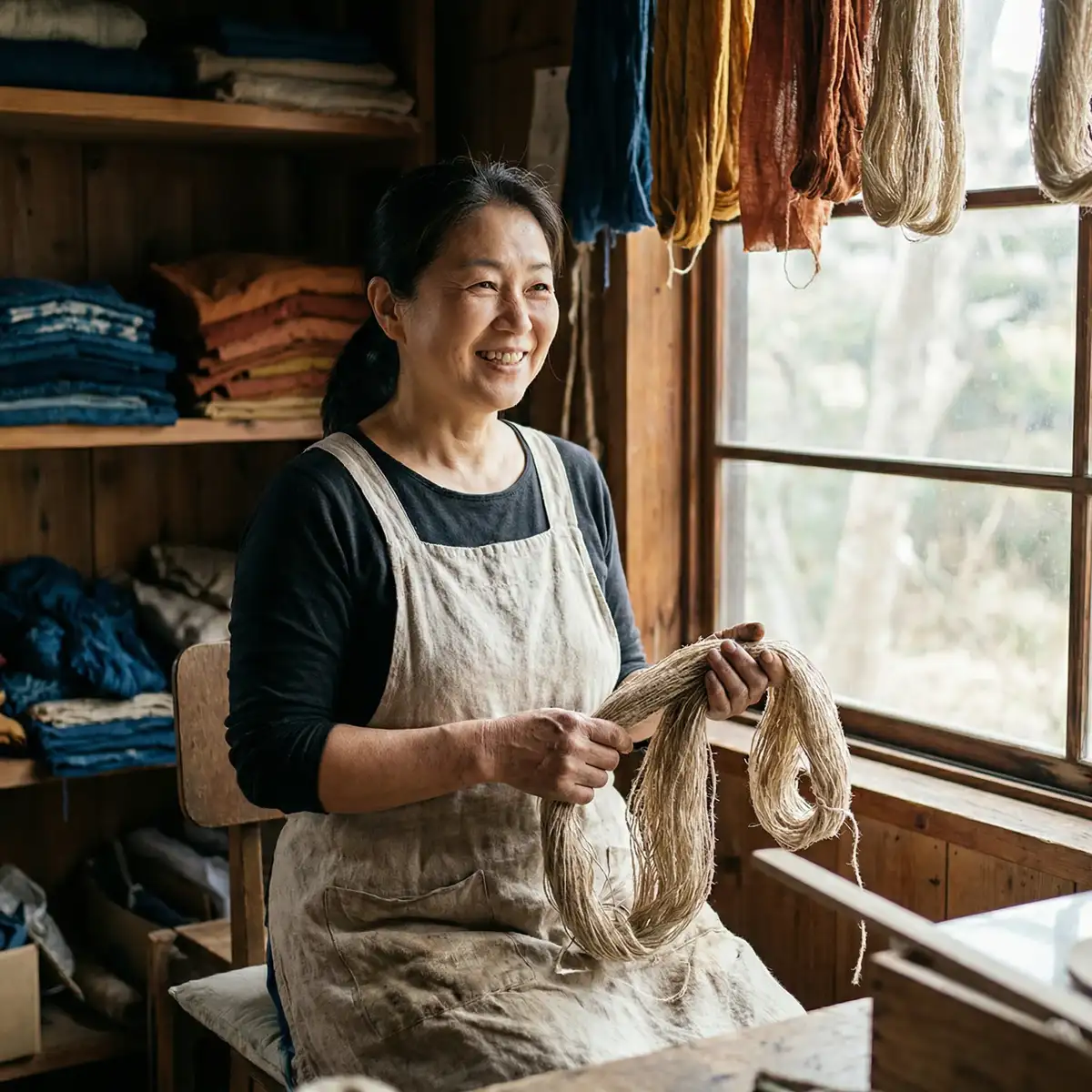 匠人林素云 - 植物染艺传承人 | 麻豆视频