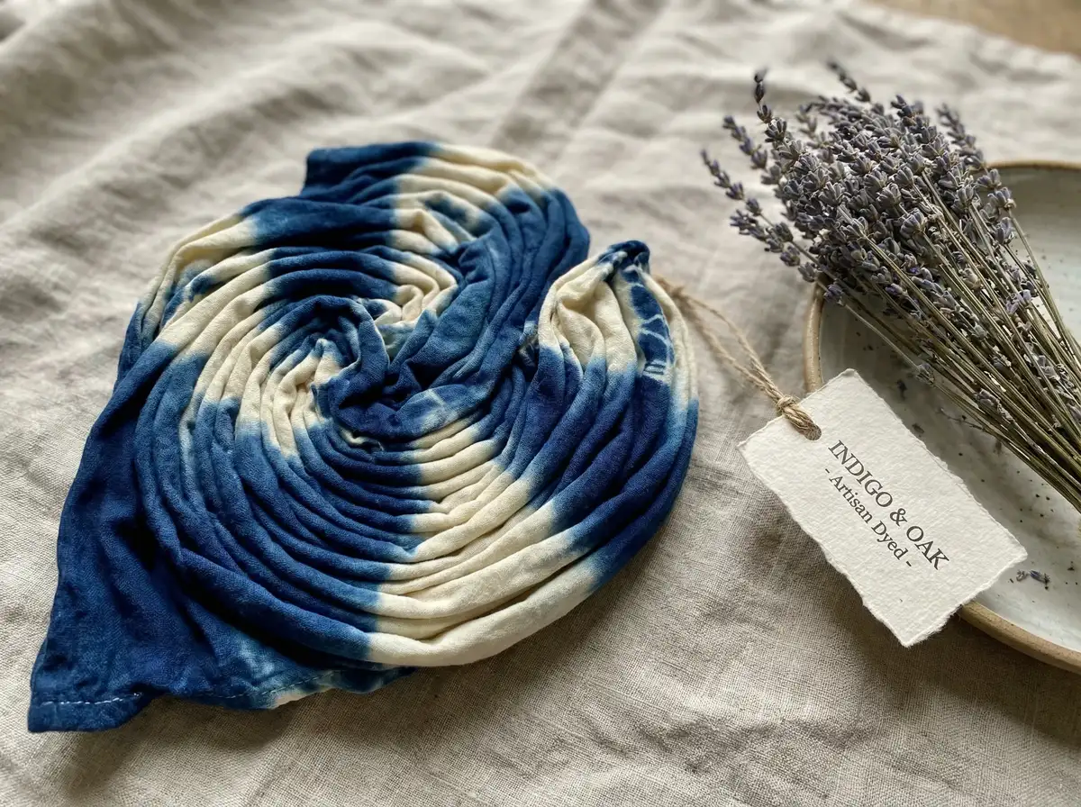 手作人分享 - 蓝染手帕 | 麻豆视频