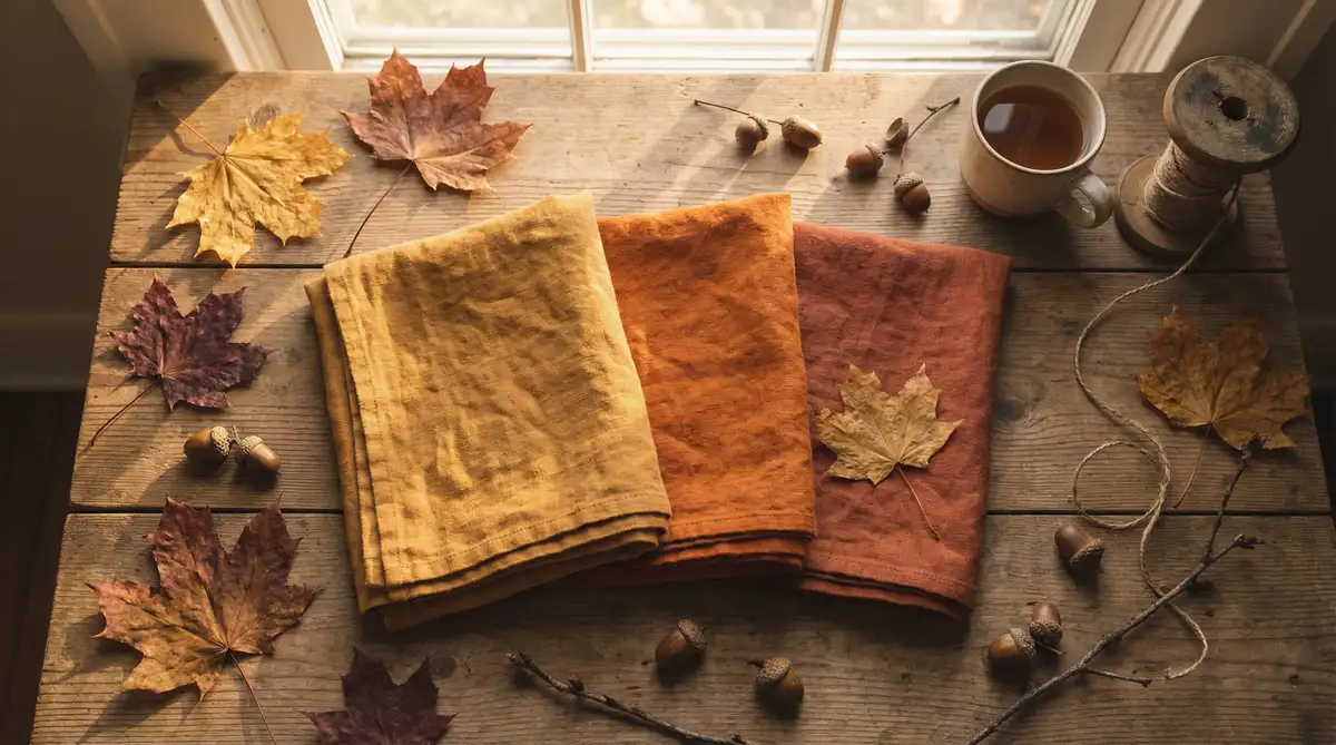 秋之枫染 - 植物染秋色布艺 | 麻豆视频