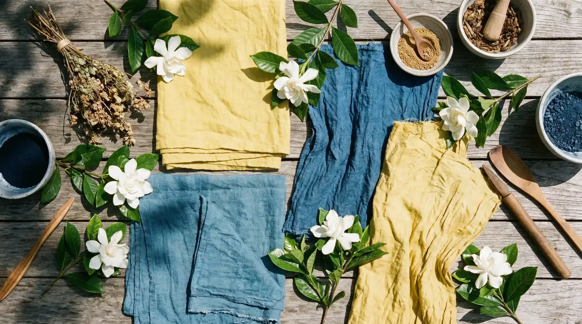 夏之栀染 - 栀子花黄植物染 | 麻豆视频