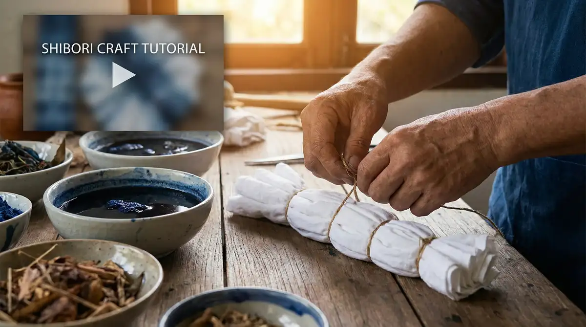 扎染基础技法教学 | 麻豆视频