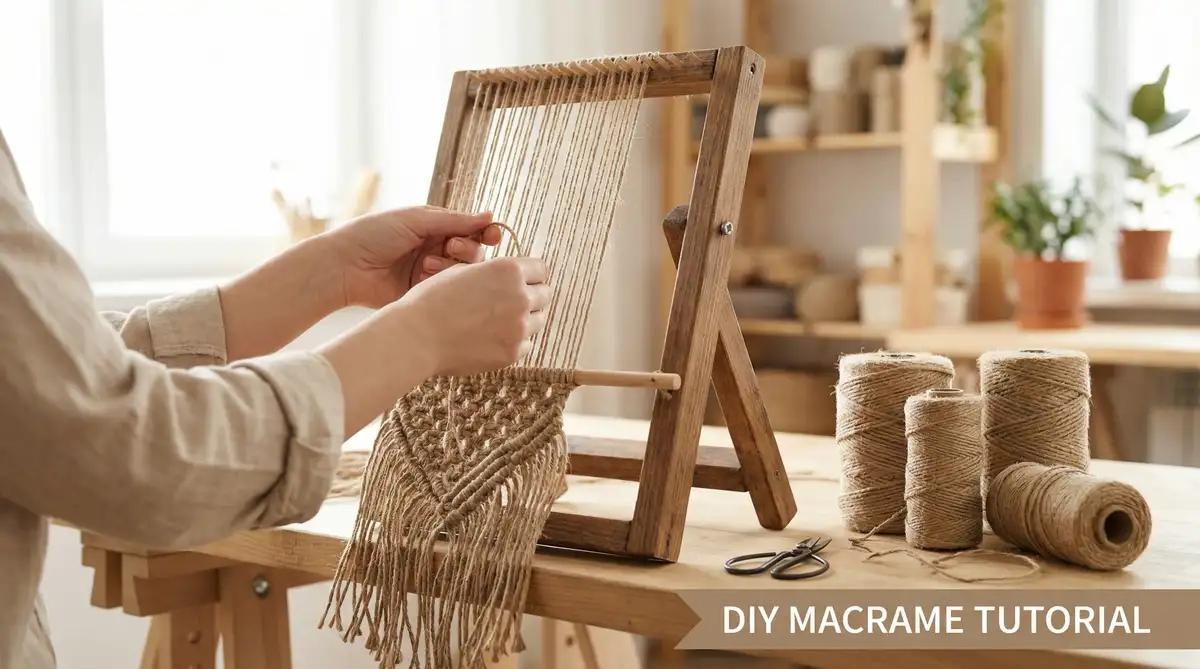 麻线编织基础课 - 从平结到螺旋结 | 麻豆视频